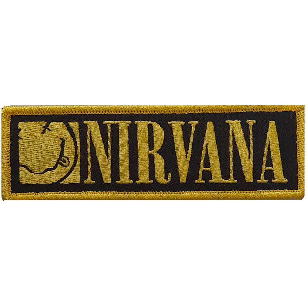 NIRVANA ニルヴァーナ - Logo & Happy Face / ワッペン - PGS